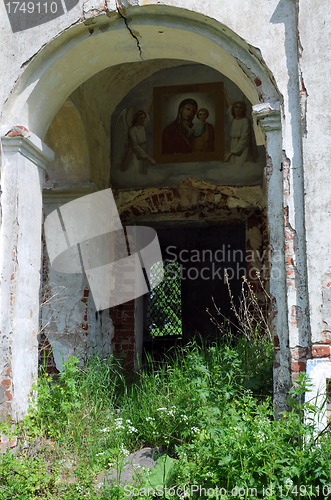 Image of Fragment of Half-ruined Russian Orthodox Church