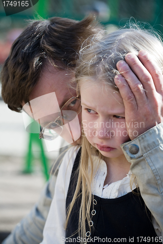 Image of father and daughter