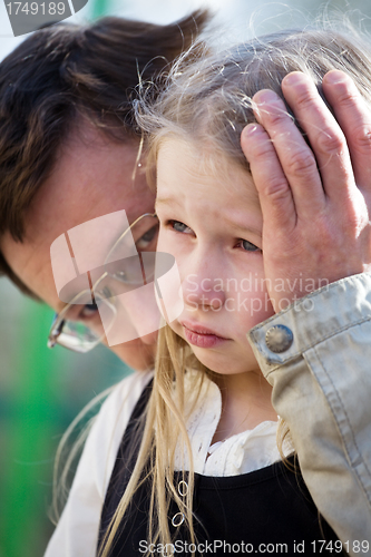 Image of father and daughter