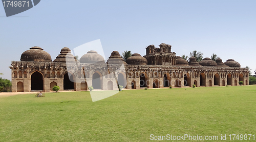 Image of Elephant stables at Vijayanagara