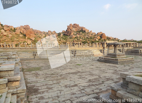 Image of AchyutaRaya Temple at Vijayanagara