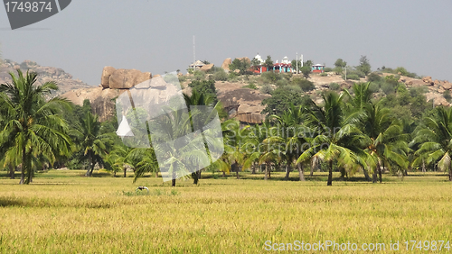 Image of scenery around Hampi