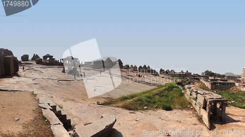 Image of Hemakuta Hill at Vijayanagara