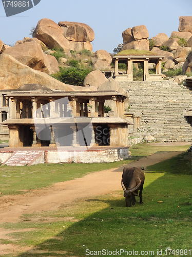 Image of scenery around Hampi