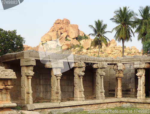 Image of AchyutaRaya Temple at Vijayanagara