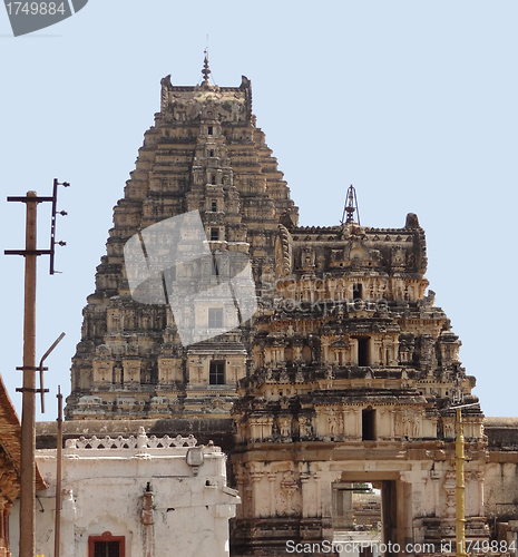 Image of Virupaksha Temple at Vijayanagara