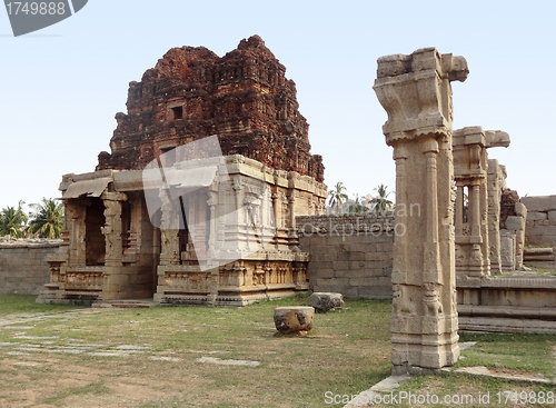 Image of AchyutaRaya Temple at Vijayanagara