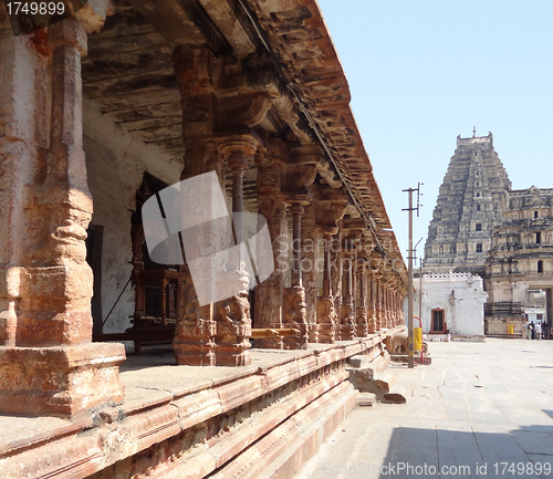 Image of Virupaksha Temple at Vijayanagara
