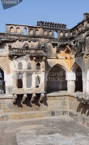 Image of temple detail at Vijayanagara