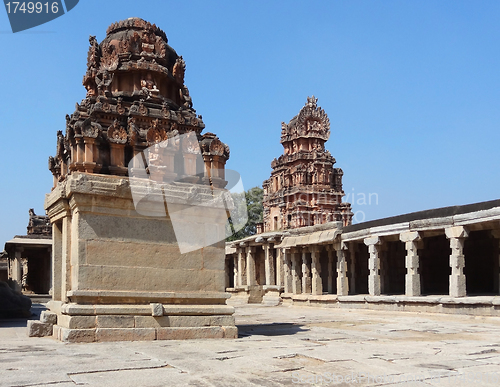 Image of Krishna Temple at Hemakuta Hill