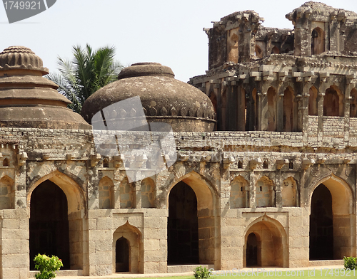 Image of Elephant stables at Vijayanagara