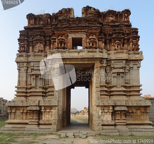 Image of AchyutaRaya Temple at Vijayanagara