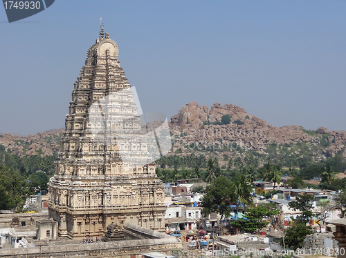 Image of Virupaksha Temple at Vijayanagara