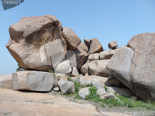 Image of Hemakuta Hill at Vijayanagara