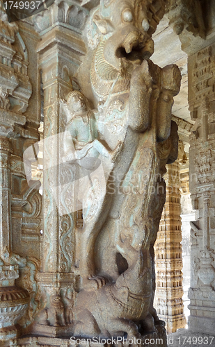 Image of architectural detail at Vittala Temple