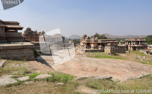 Image of Hemakuta Hill at Vijayanagara