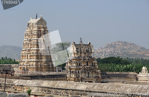 Image of Virupaksha Temple at Vijayanagara