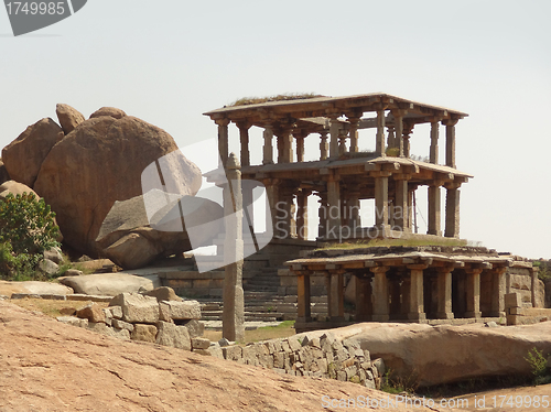 Image of Hemakuta Hill at Vijayanagara