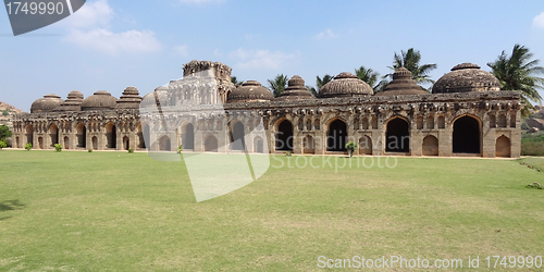 Image of Elephant stables at Vijayanagara