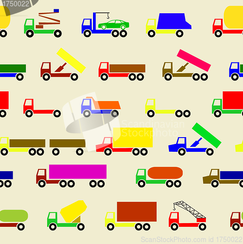 Image of  Cars, vehicles. Car body. Seamless wallpaper.