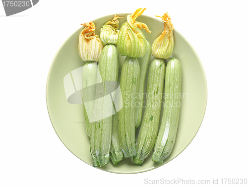 Image of Courgettes zucchini