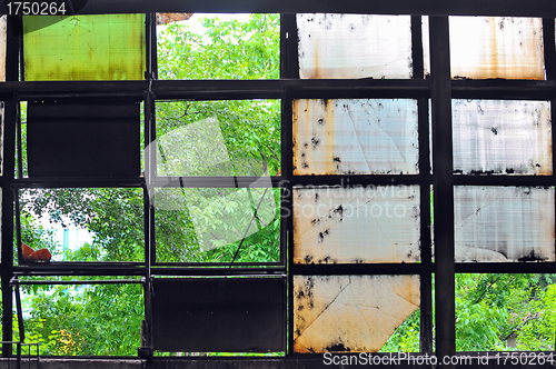 Image of industrial windows