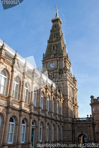 Image of Rear View of Halifax Town Hall 