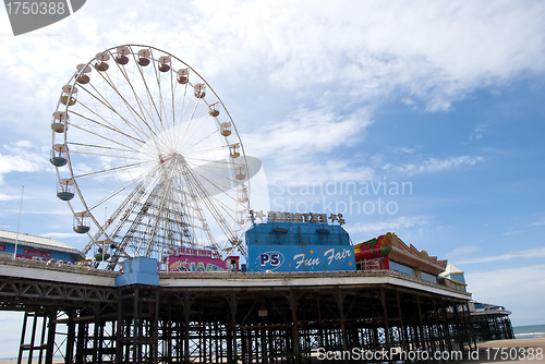 Image of Fairground Wheel and Pier