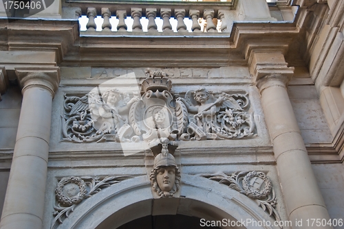 Image of Detail on Town Hall