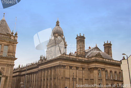 Image of Leeds Town Hall Rear View