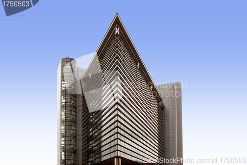 Image of A Modern Triangular Office Block