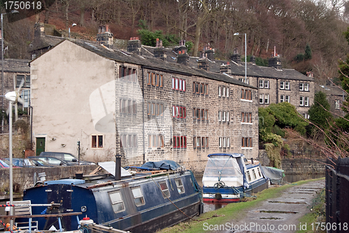 Image of Houses and Barges