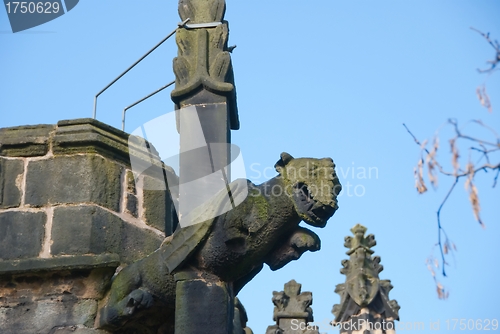 Image of Gargoyle on Halifax Minster Church2