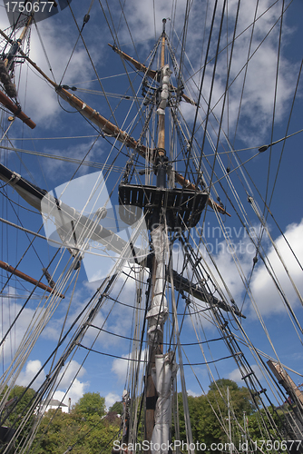 Image of Tall Ship Rigging