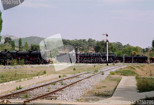 Image of Preserved Turkish Steam Locos