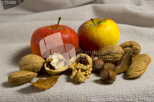 Image of Apples and nuts 01