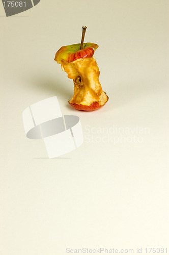 Image of Old apple core