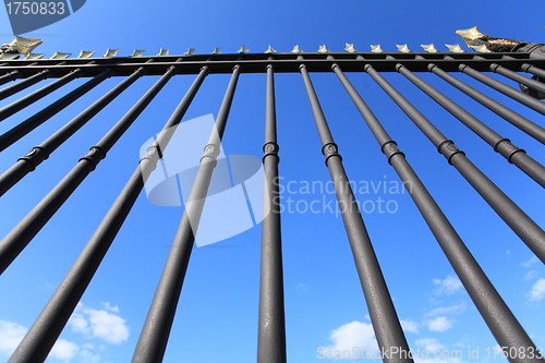 Image of iron fence