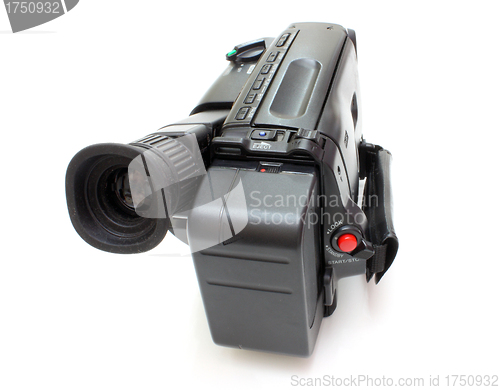 Image of Black videocamera 