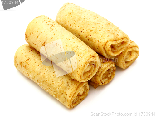 Image of fried pancakes stuffed 