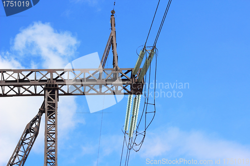 Image of electrical grid near field