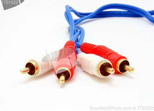 Image of Three color RCA jacks 