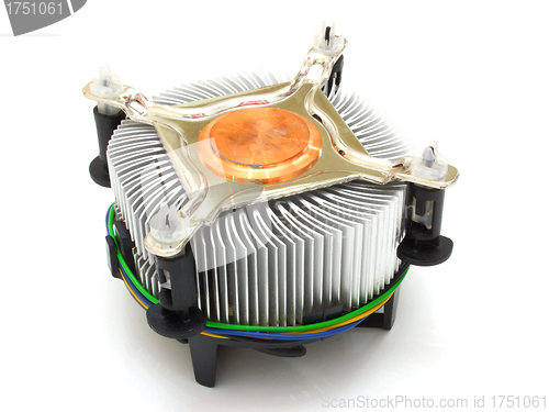 Image of The fan of the processor