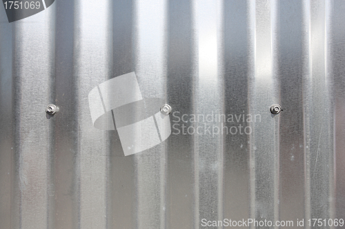 Image of sheet metal, stainless steel