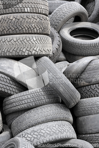 Image of old tires