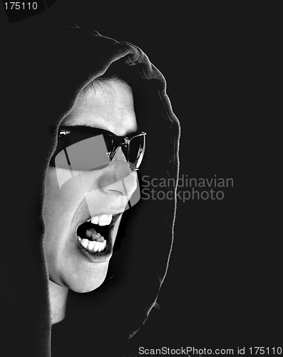 Image of Woman yelling