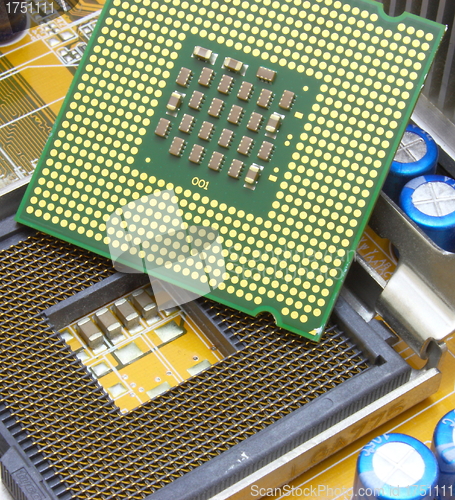 Image of Computer micro processor