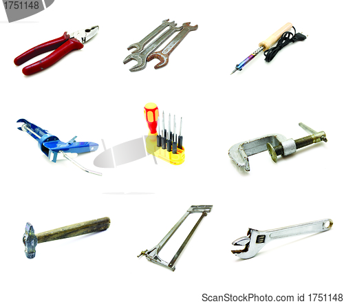 Image of set of different tools 