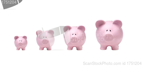 Image of Piggy banks.