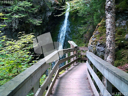 Image of Approaching the Waterfall